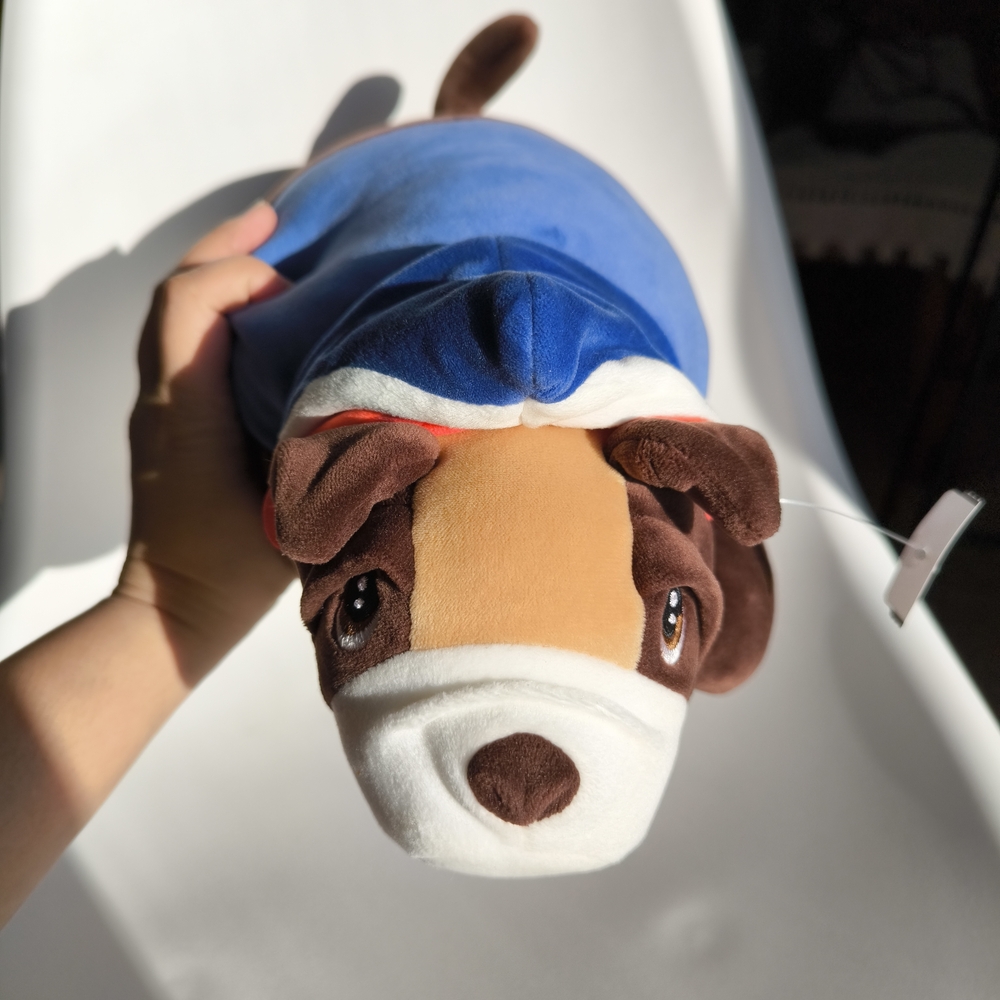 Dog With Shark Hoodie Plush Toy